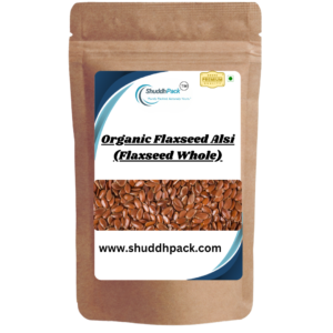 ShuddhPack Organic Flaxseed Alsi (Flaxseed Whole)