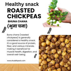 Shuddhpack roasted chickpeas