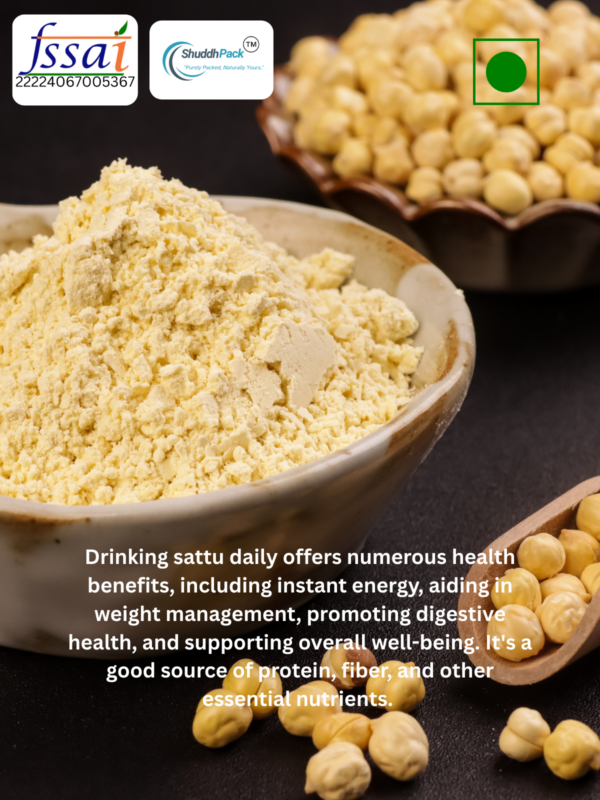 Shuddhpack chana sattu