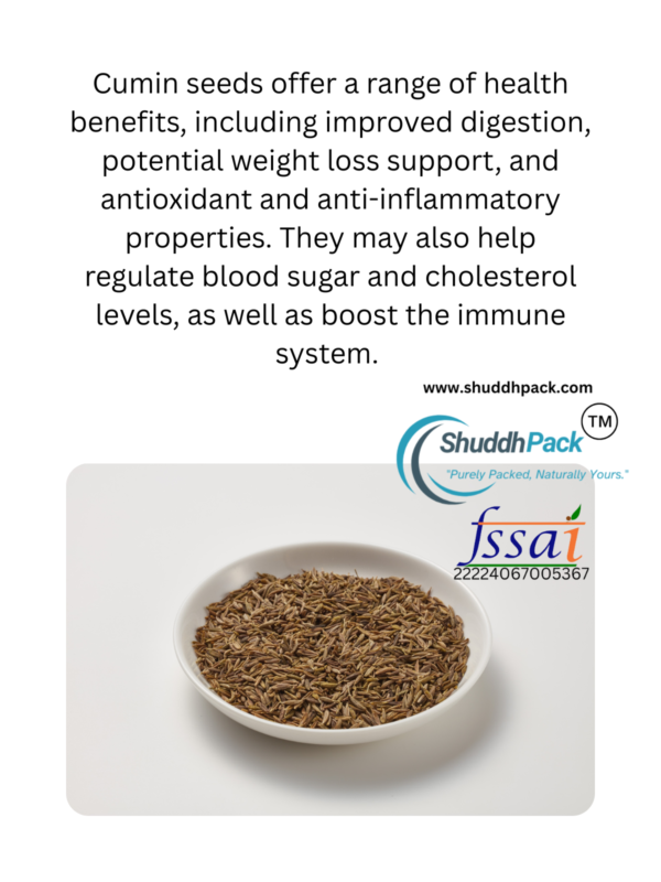 Shuddhpack cumin seeds