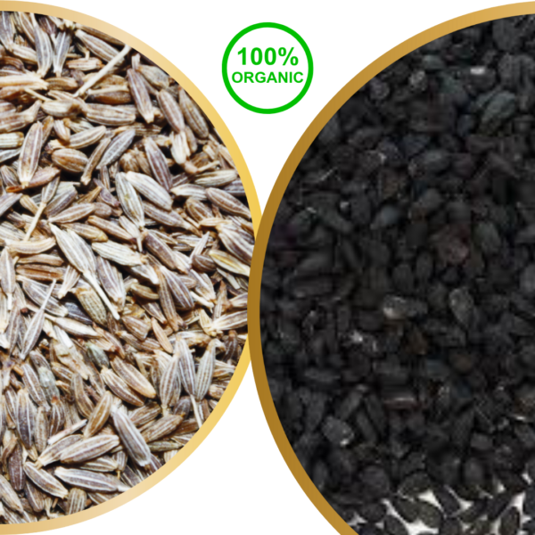 ShuddhPack Premium Cumin Seeds & Kalonji Seeds Combo