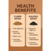 ShuddhPack Premium Cumin Seeds & Kalonji Seeds Combo