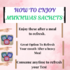 Premium mouth freshener sachets