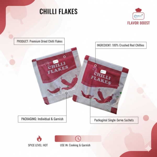 ShuddhPack Chili Flakes Sachets