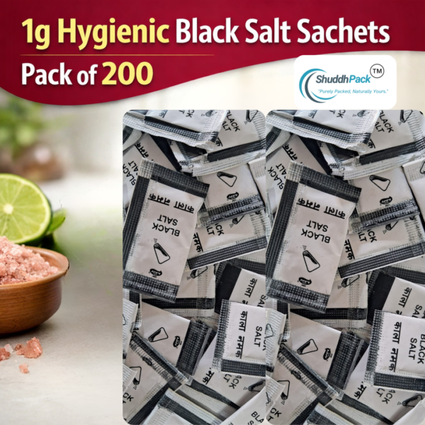 ShuddhPack Black Salt Sachets