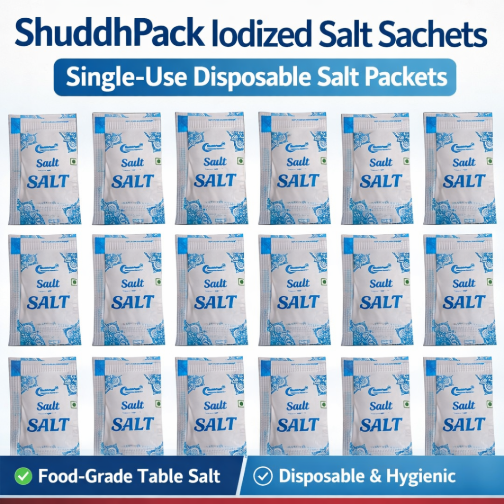 shuddhpack salt sachets, 1g